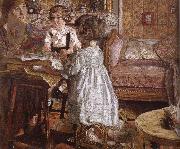 Edouard Vuillard Weil lady and her children oil painting